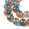 Dyed Natural White Jade Beads Strands G-T138-8mm-210-23-3