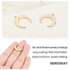 Brass Pendants KK-BC0005-16G-2