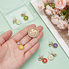6Pcs 6 Colors PVC Mobile Dustproof Plugs PALLOY-OC00004-3