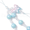 Acrylic Mobile Straps HJEW-JM03323-02-4