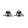 Rack Plating Alloy Enamel Pendants FIND-I037-12B-2