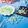 Transparent & Opaque Acrylic Bead OACR-TAC0002-08D-15