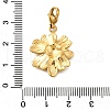 Sunflower 304 Stainless Steel Pendant Decorations STAS-R159-31G-3