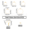 Unicraftale DIY Big Circle Drop Earring Making Kit DIY-UN0004-09-4