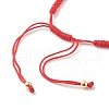 Unisex Adjustable Nylon Cord Braided Bead Bracelets Sets BJEW-JB06330-7