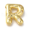 Brass with Cubic Zirconia Pendant KK-Q818-03R-G-1