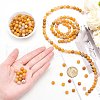 ARRICRAFT Natural Topaz Jade Bead Strands G-AR0001-35-3