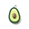 Resin Pendants FIND-U030-06B-P-1