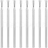 Unicraftale 8Pcs Stainless Steel Clay Pottery Sculpture Feather Wire Texture Tool DIY-UN0003-25-1