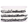 MAYJOYDIY US 5M Polyester Pleated Lace Ribbon OCOR-MA0001-12A-1