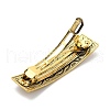Viking Knot Alloy Retro Hair Barrettes AJEW-K048-03AG-2