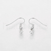 Grade A Silver Color Plated Iron Earring Hooks EC135-S-NF-2