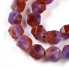 Dyed Natural White Jade Beads Strands G-T139-8mm-45J-4