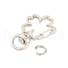 Alloy Swivel Lobster Claw Clasps PURS-PW0001-435P-3