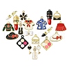 20Pcs 20 Styles Alloy Enamel Pendants ENAM-YW0003-91-2