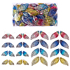 Craftdady 64Pcs 32 Styles Epoxy Resin Pendants FIND-CD0001-43-2
