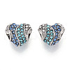 Alloy Rhinestone European Beads FIND-N009-12P-1
