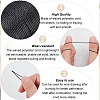 Olycraft Round Waxed Polyester Thread String YC-OC0001-07B-01-4