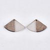 Resin & Walnut Wood Pendants RESI-S358-86B-01-2