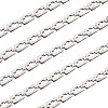 Stainless Steel Rectangle with Cross Link Chains CHS-TAC0002-01P-3