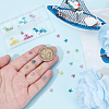 60Pcs 6 Colors Starfish Iron Alloy Cabochon MRMJ-WH20004-09A-3