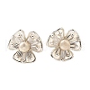 Mother's Day Jewellery Natural Pearl Ear Studs EJEW-L099-10S-4