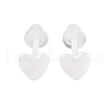 Porcelain Stud Earrings EJEW-H007-01B-1