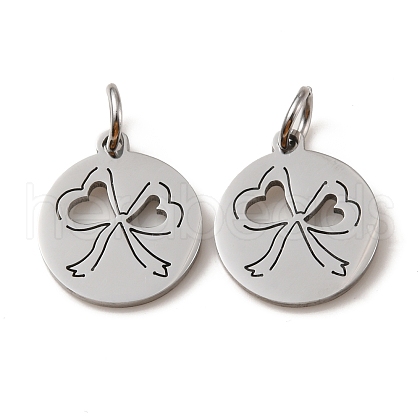 Non-Tarnish 304 Stainless Steel Charms STAS-D050-07P-02-1
