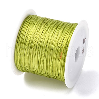 50 Yards Flat Elastic Crystal String EW-WH0019-01B-1