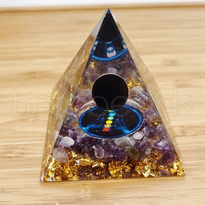 Resin Orgone Pyramid PW-WG69019-01-1