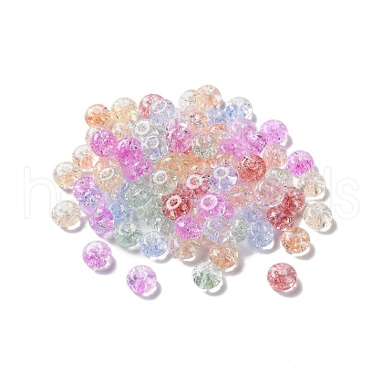 Crackle Glass Beads GLAA-B015-12-1