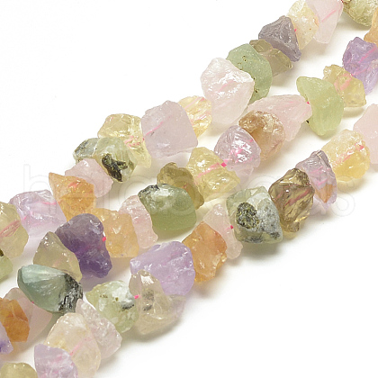 Natural Quartz Beads Strands G-R427-08-1