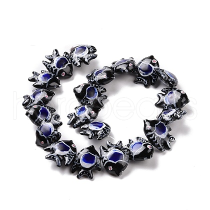 Handmade Porcelain Beads X1-PORC-G002-54B-1
