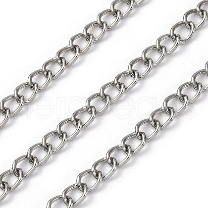 Oxidation Aluminum Cuban Link Chains CHA-S002-06P-1