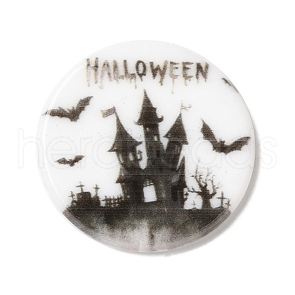 Halloween Series Acrylic Cbabochons OACR-M012-04-1
