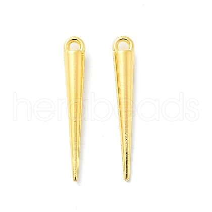 Tibetan Style Alloy Spike Pendants X-TIBEP-A16461-G-NR-1