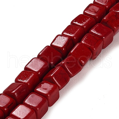 Synthetic Turquoise Beads Strands G-C101-A02-02-1