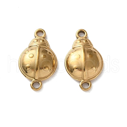304 Stainless Steel Connector Charms STAS-R164-04G-02-1