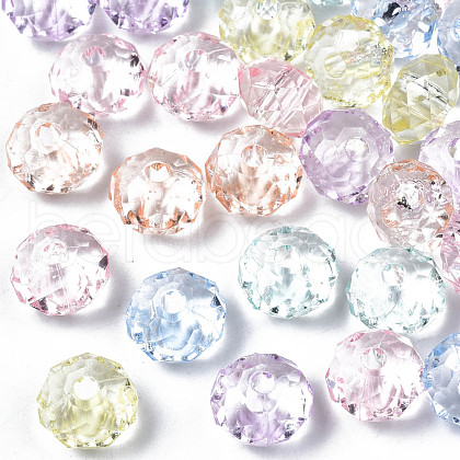 Transparent Acrylic Beads TACR-S134-028-1