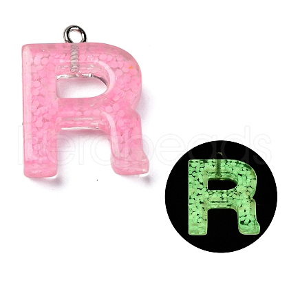 Luminous Resin Pendants RESI-I059-R01-1