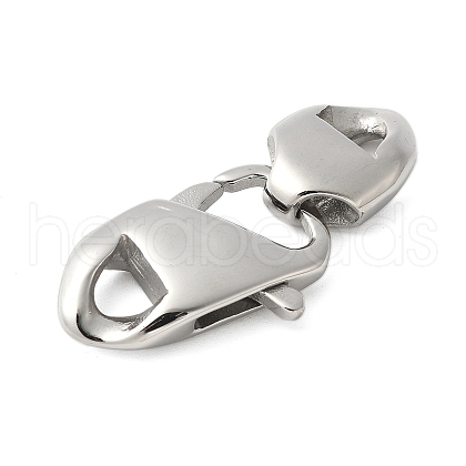 316 Surgical Stainless Steel Lobster Claw Clasps STAS-H234-10P-02-1