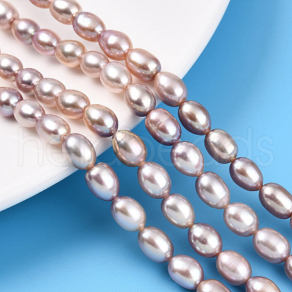 Natural Cultured Freshwater Pearl Beads Strands PEAR-N012-AA-03-1
