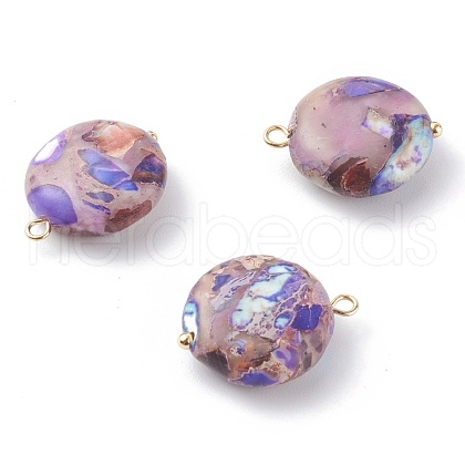 Natural Imperial Jasper Pendants PALLOY-JF00667-1