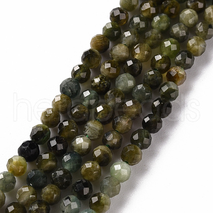 Natural Tourmaline Beads Strands G-S362-111B-1