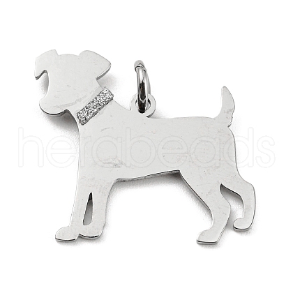 Non-Tarnish 304 Stainless Steel Pendants STAS-E205-12P-1