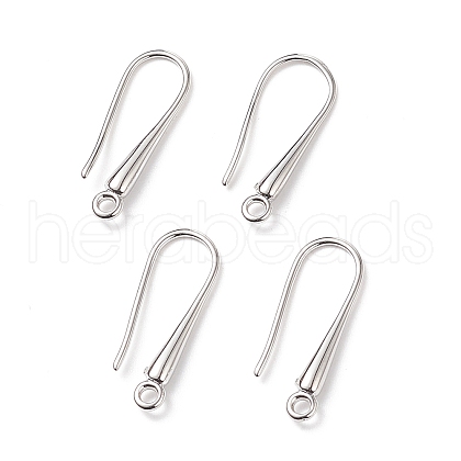 Eco-Friendly Brass Earring Hooks X-KK-M157-03P-NR-1