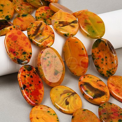 Dyed Natural Agate Beads Strands G-U029-F01-1