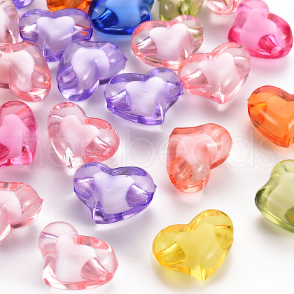 Transparent Acrylic Beads TACR-S152-19A-1