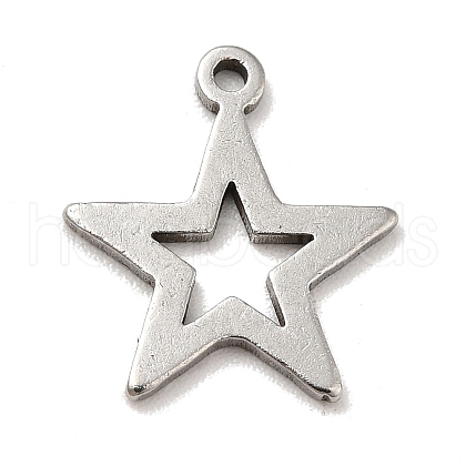 201 Stainless Steel Pendants STAS-A066-14P-1