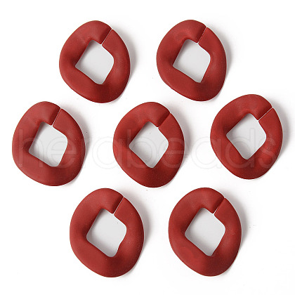 Rubberized Style Acrylic Linking Rings OACR-N011-006C-1